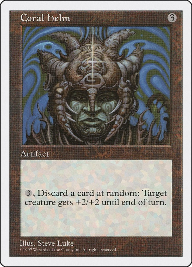 Coral Helm [5ED] - MTG Single