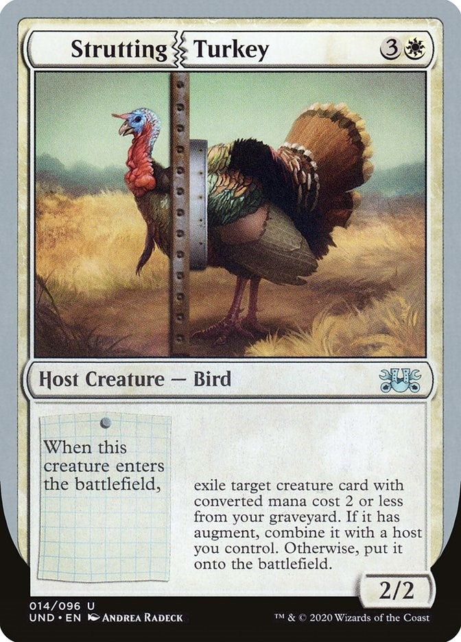 Strutting Turkey (14) [UND] - MTG Single