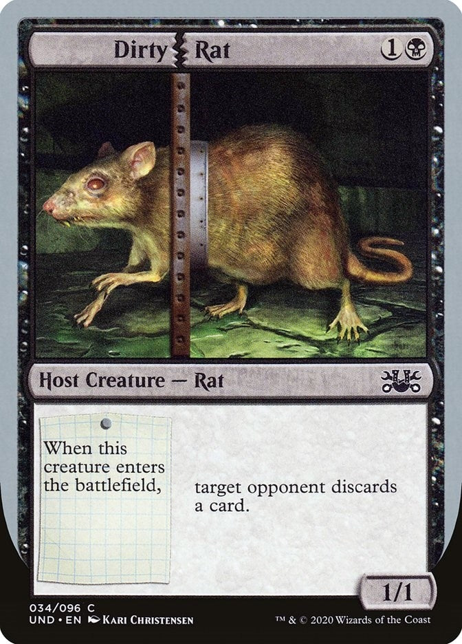 Dirty Rat (34) [UND] - MTG Single