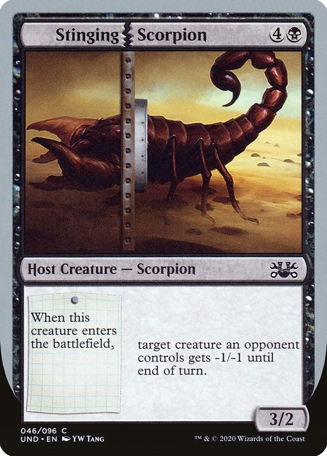 Stinging Scorpion (46) [UND] - MTG Single
