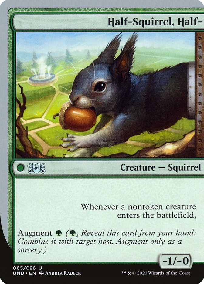 Half-Squirrel Half- (65) [UND] - MTG Single