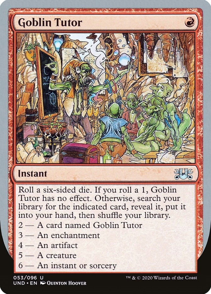 Goblin Tutor (53) [UND] - MTG Single