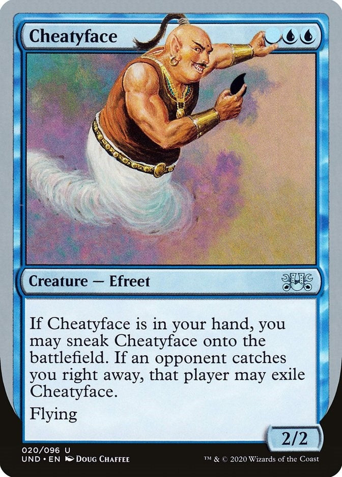 Cheatyface (20) [UND] - MTG Single