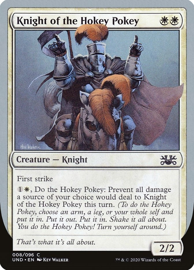 Knight of the Hokey Pokey (8) [UND] - MTG Single