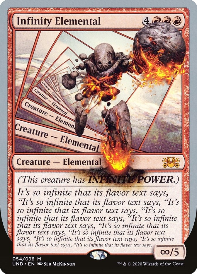 Infinity Elemental (54) [UND] - MTG Single