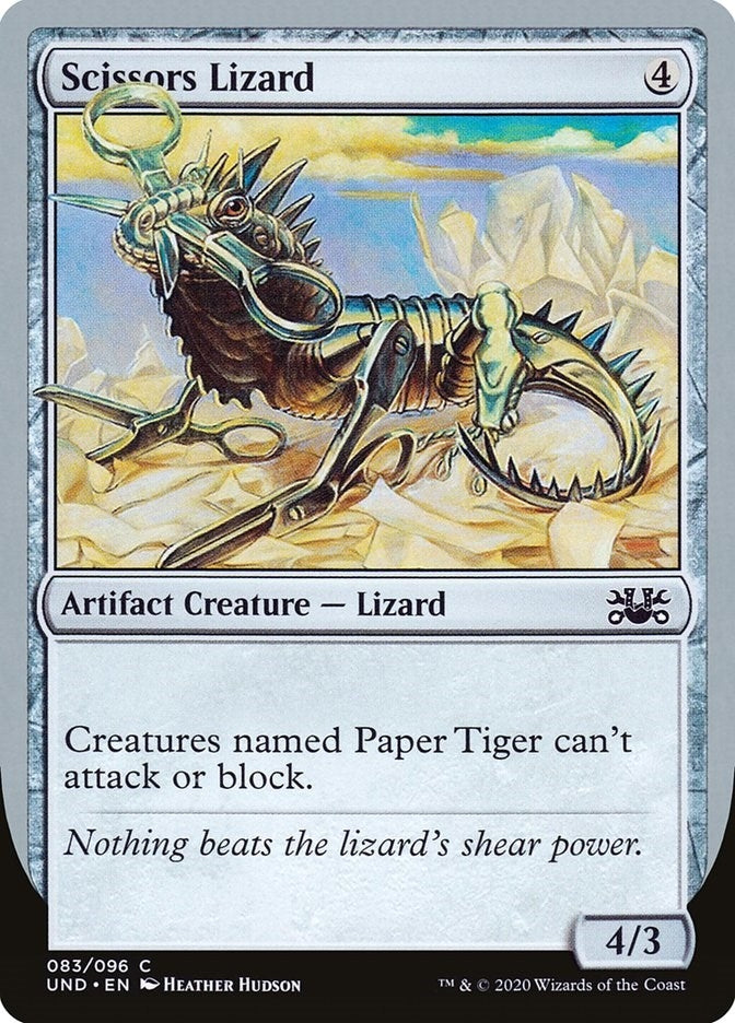 Scissors Lizard (83) [UND] - MTG Single
