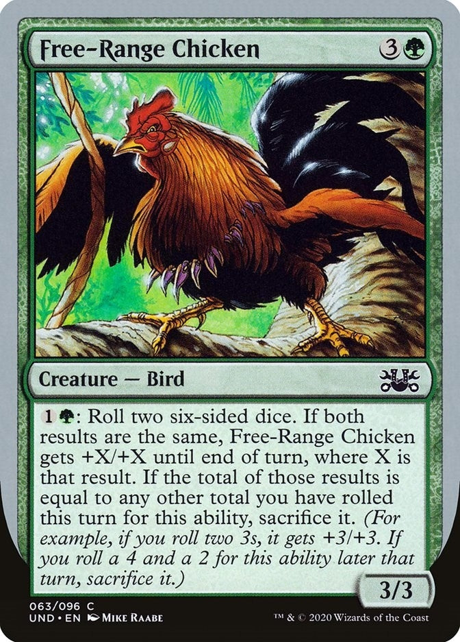 Free-Range Chicken (63) [UND] - MTG Single