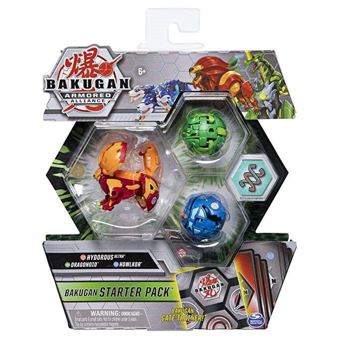 Bakugan Ultra Armored Alliance Starter Set with Transforming Creatures - Pyrus Hydorous [AL] - Bakugan TCG Sealed