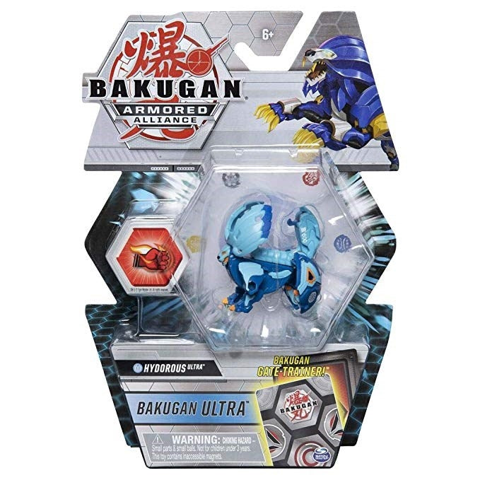 Bakugan Ultra 3-inch Tall Collectible Transforming Creature - Aquos Hydorous [AL] - Bakugan TCG Sealed