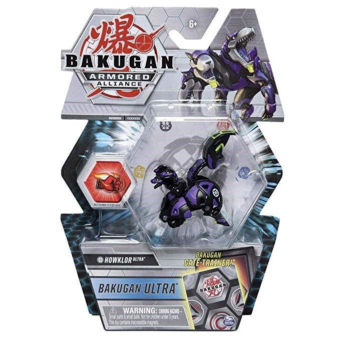 Bakugan Ultra 3-inch Tall Collectible Transforming Creature - Darkus Howklor [AL] - Bakugan TCG Sealed