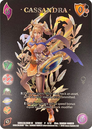 Cassandra (Alt Art) (4) [SCVI2] - UniVersus Single