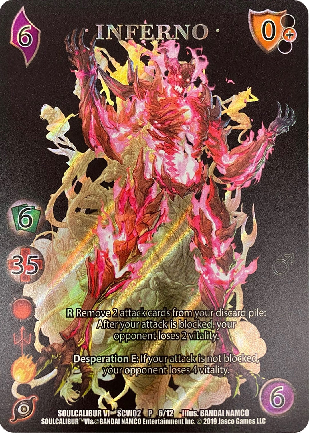 Inferno (Alt Art) (6) [SCVI2] - UniVersus Single