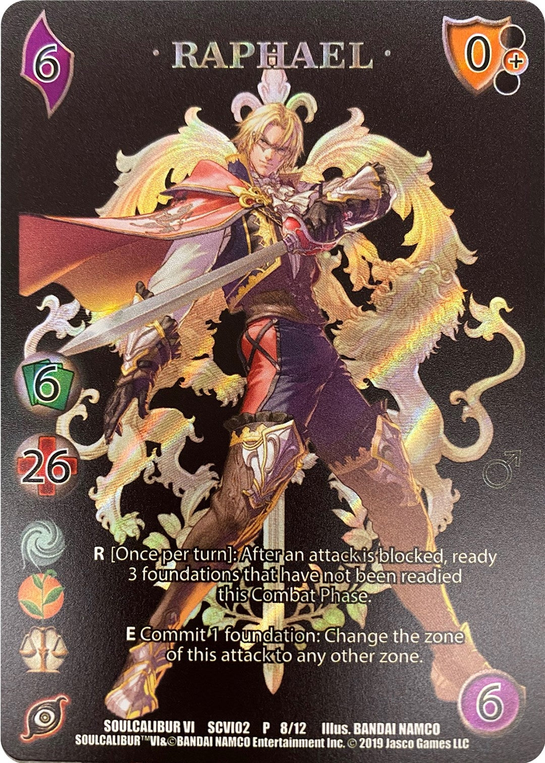 Raphael (Alt Art) (8) [SCVI2] - UniVersus Single