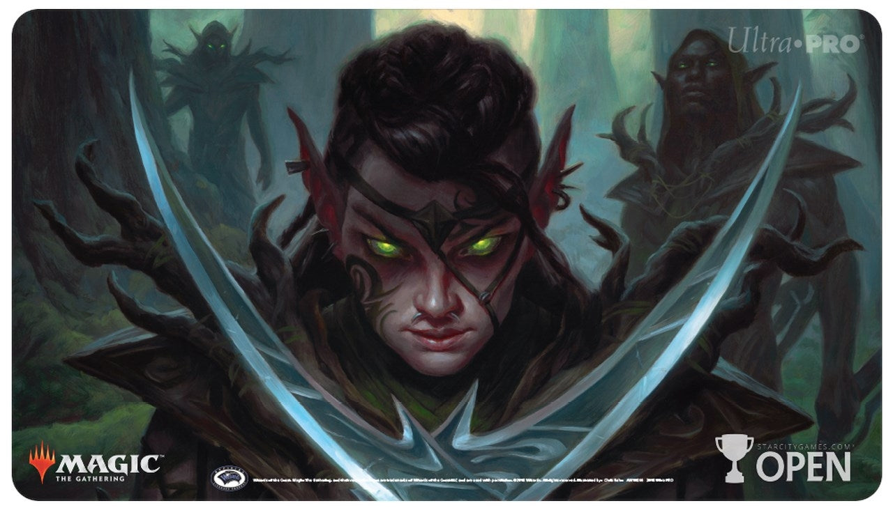 Star City Games Open - Llanowar Elves Playmat - Playmats Sealed