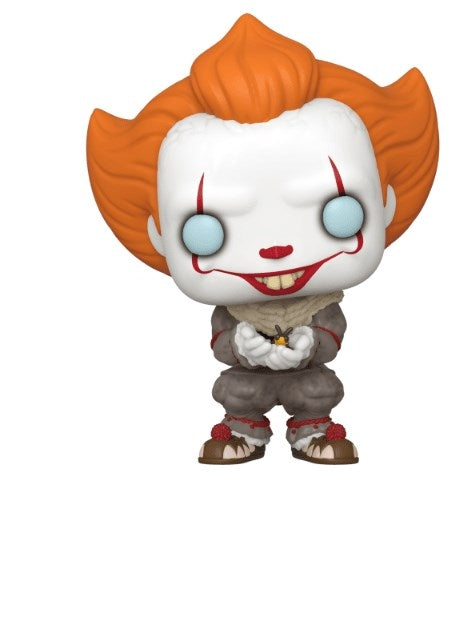IT: Pennywise with Glow Bug (GameStop Exclusive) (877) [POP!] - Funko Sealed