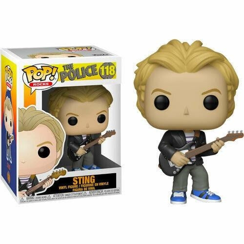 Rocks: The Police - Sting (118) [POP!] - Funko Sealed