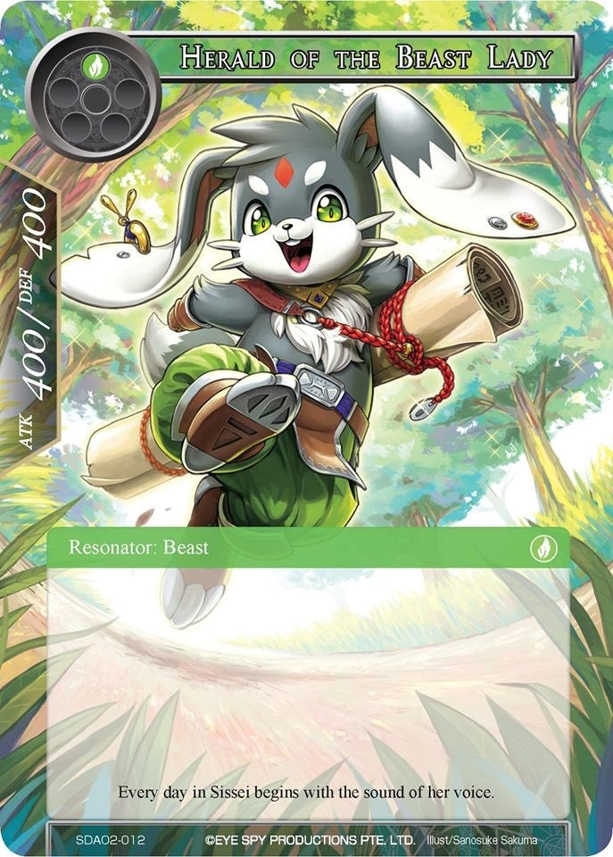 Herald of the Beast Lady (2012) [AOSD2] - Force of Will Single