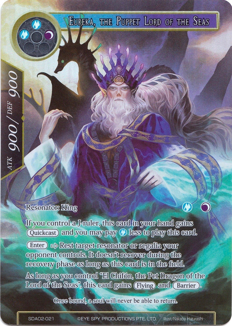 Eureka the Puppet Lord of the Seas (Full Art) (2021) [AOSD2] - Force of Will Single