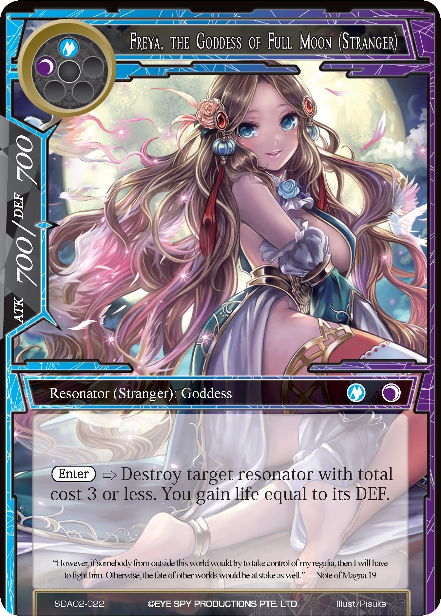 Freya the Goddess of Full Moon (Stranger) (2022) [AOSD2] - Force of Will Single