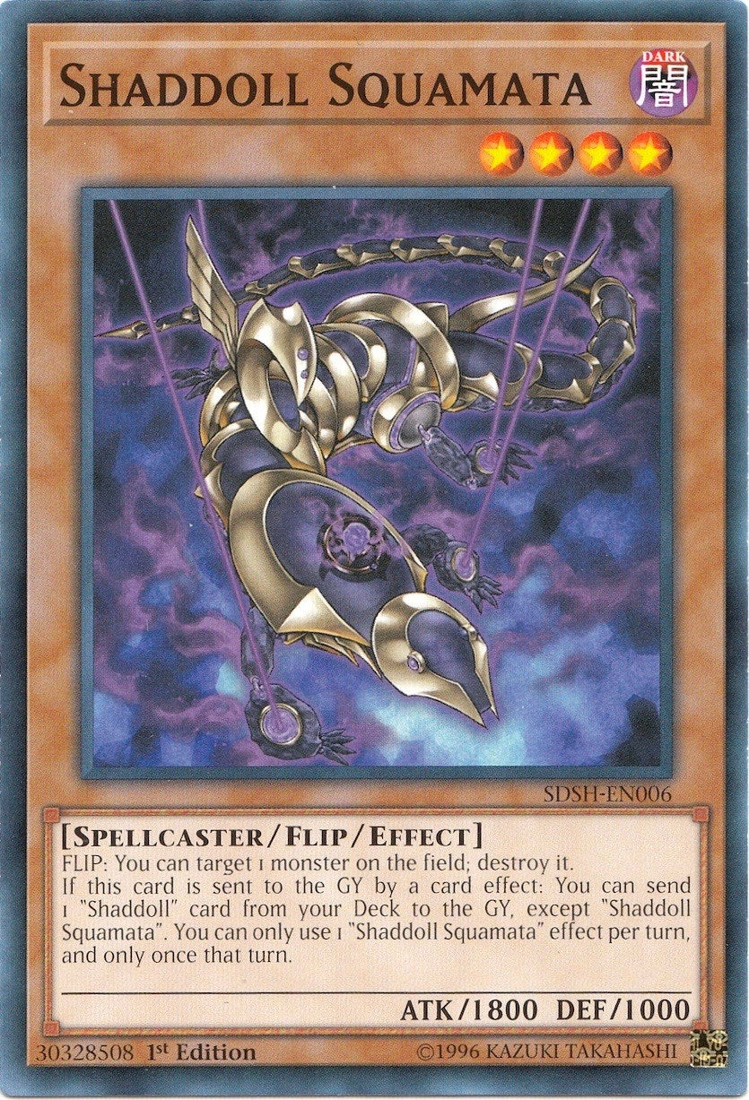 Shaddoll Squamata (6) (SDSH) - YuGiOh Single