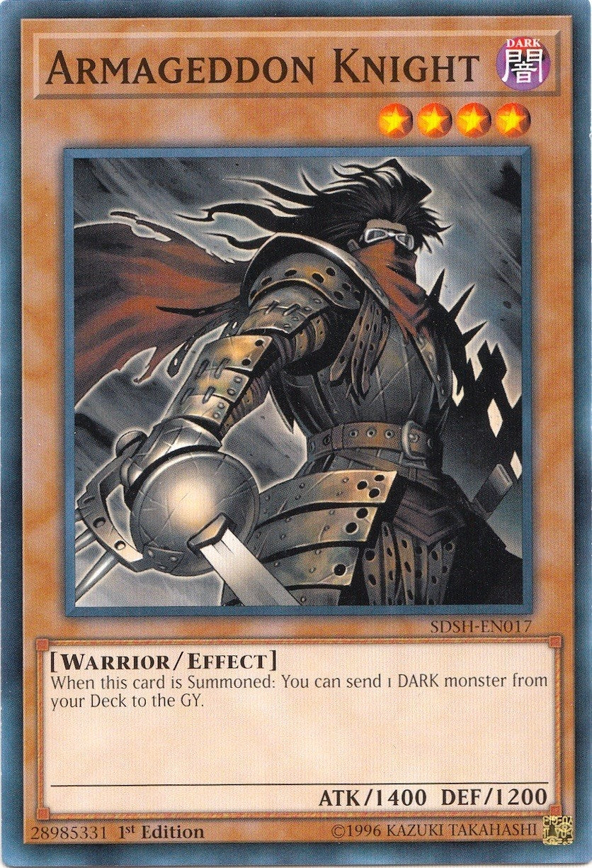 Armageddon Knight (17) (SDSH) - YuGiOh Single
