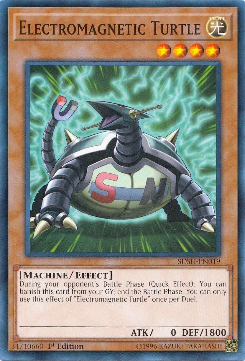 Electromagnetic Turtle (19) (SDSH) - YuGiOh Single