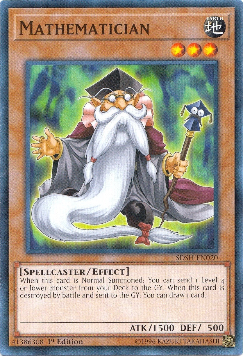 Mathematician (20) (SDSH) - YuGiOh Single