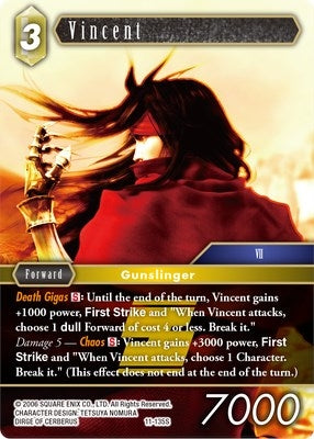 Vincent (11) [OP11] - Final Fantasy TCG Single