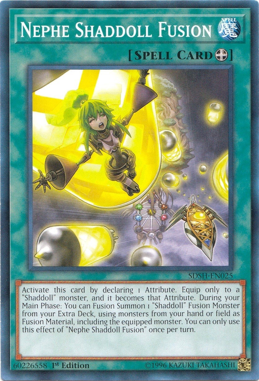 Nephe Shaddoll Fusion (25) (SDSH) - YuGiOh Single