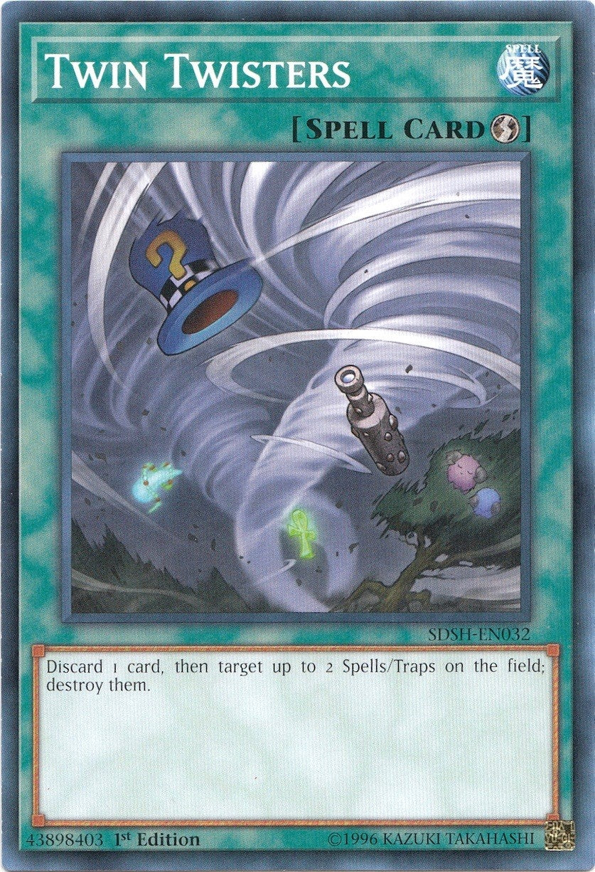 Twin Twisters (32) (SDSH) - YuGiOh Single