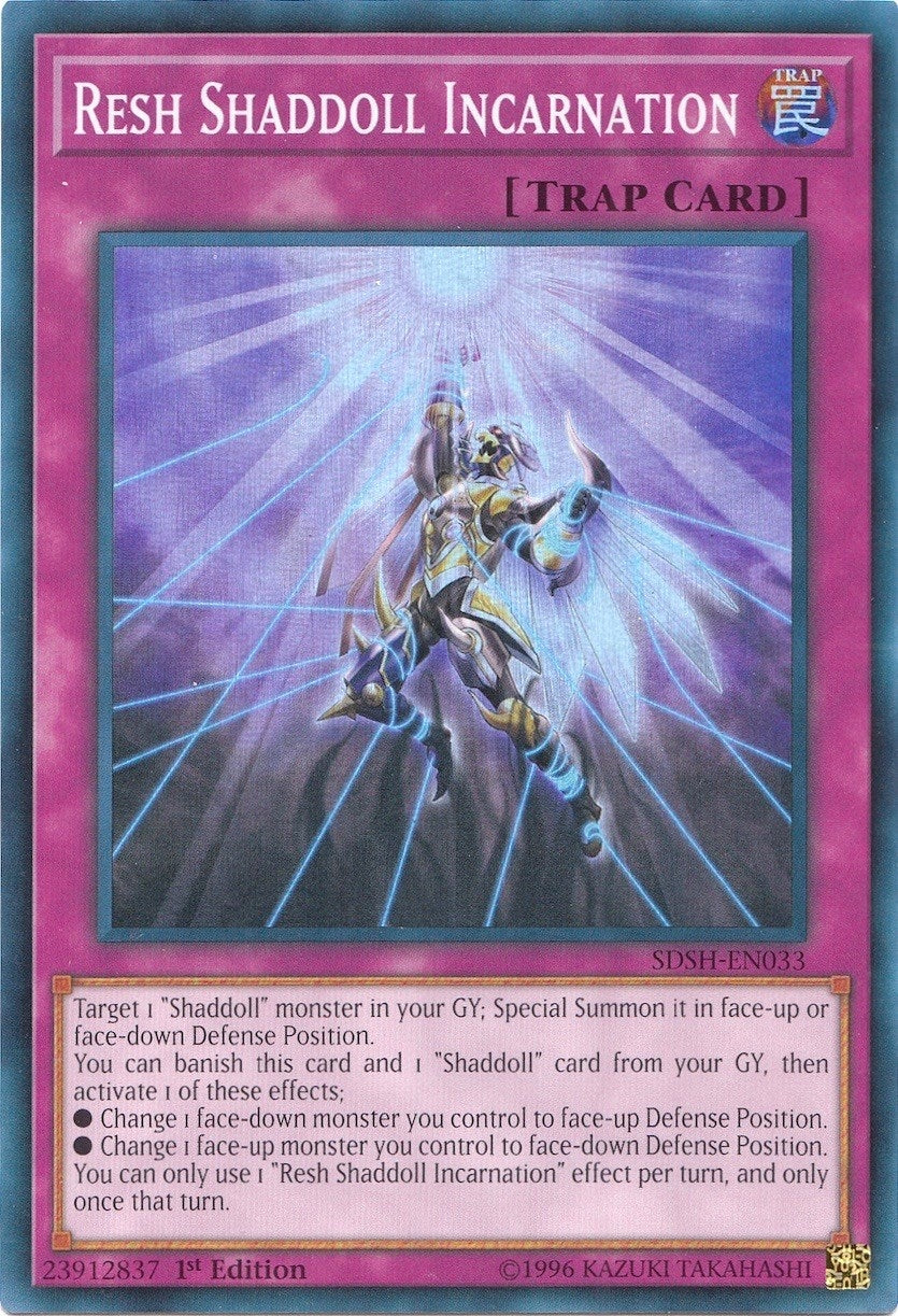Resh Shaddoll Incarnation (33) (SDSH) - YuGiOh Single