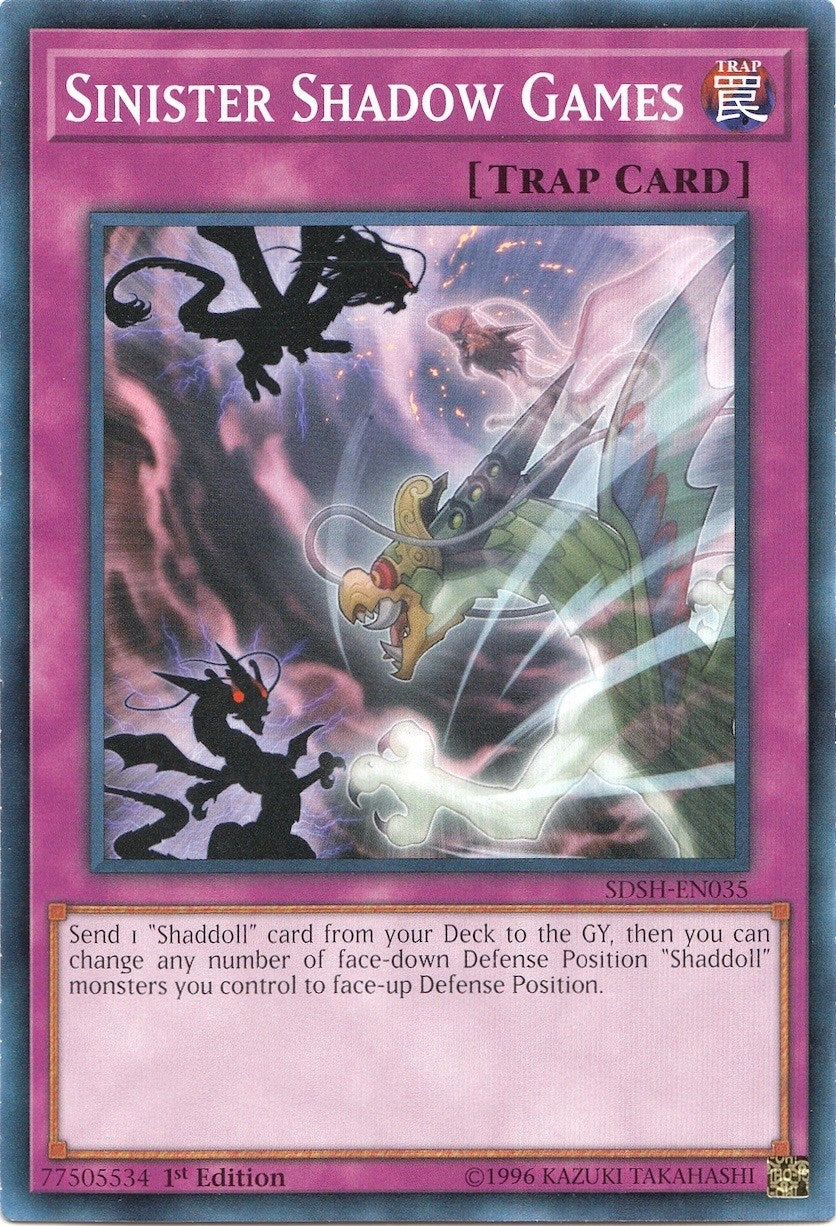 Sinister Shadow Games (35) (SDSH) - YuGiOh Single