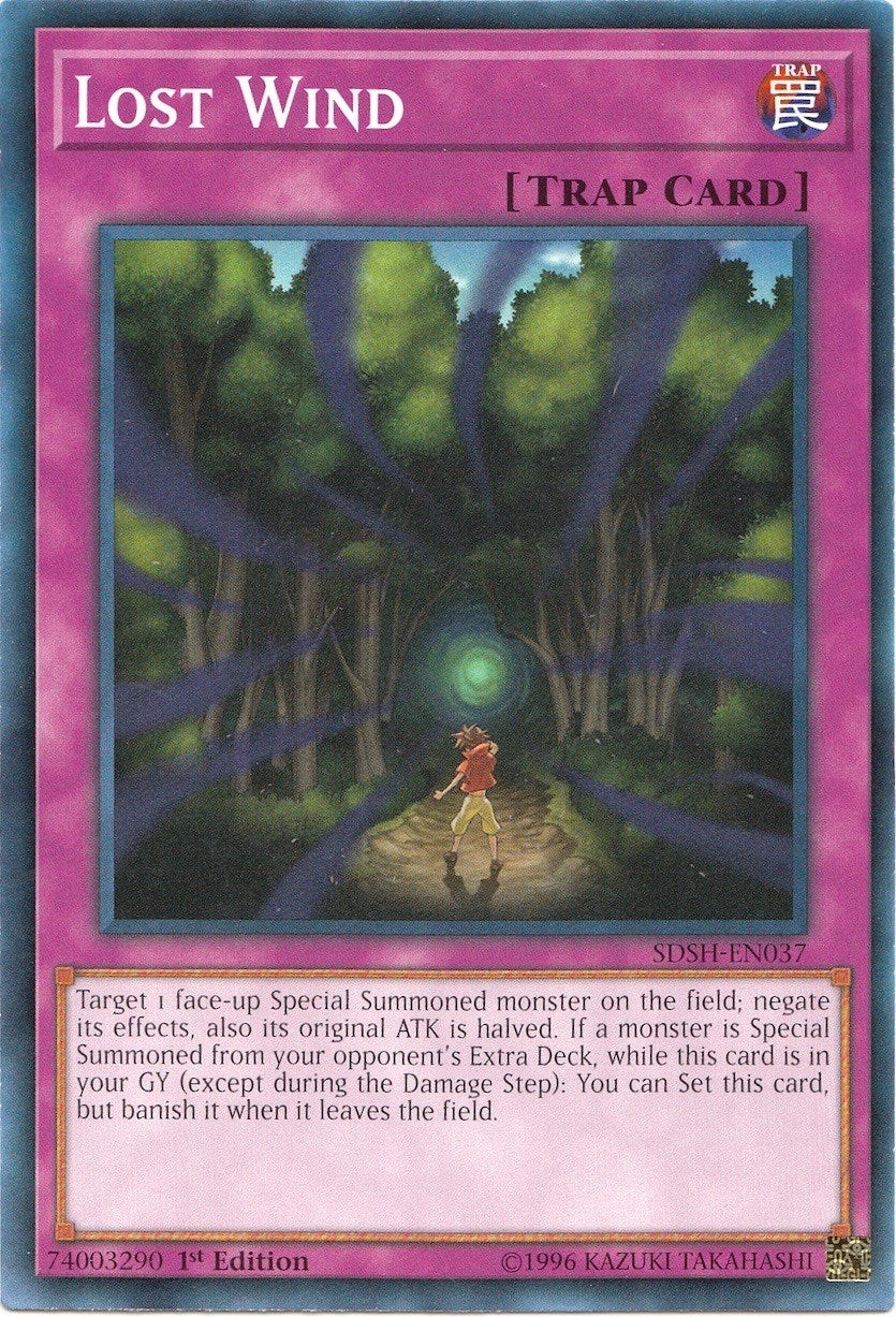 Lost Wind (37) (SDSH) - YuGiOh Single