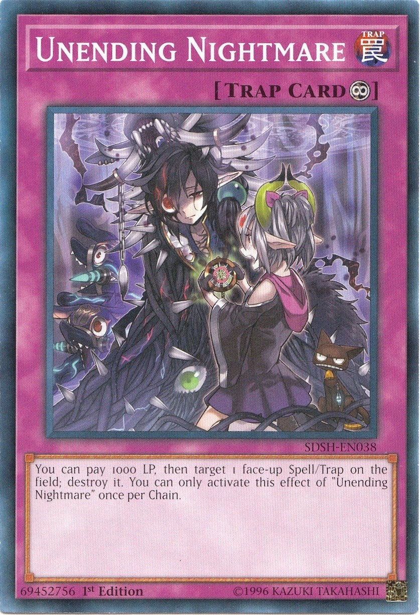 Unending Nightmare (38) (SDSH) - YuGiOh Single