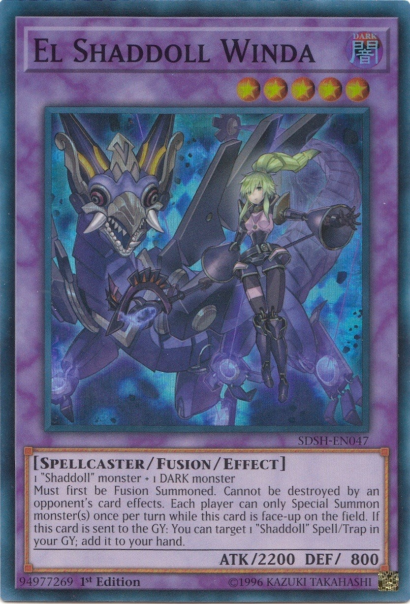 El Shaddoll Winda (47) (SDSH) - YuGiOh Single