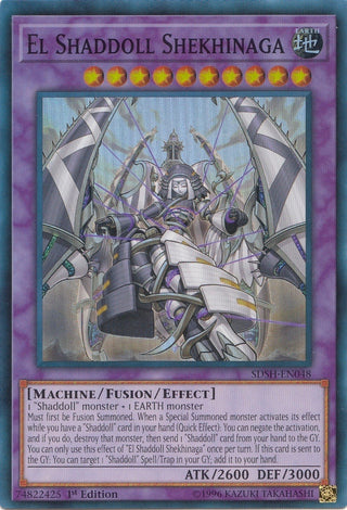 El Shaddoll Shekhinaga (48) (SDSH) - YuGiOh Single