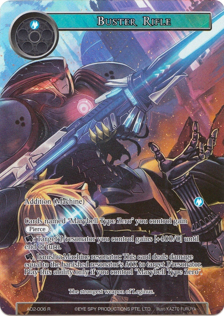 Buster Rifle (Full Art) (2006) [AO2] - Force of Will Single