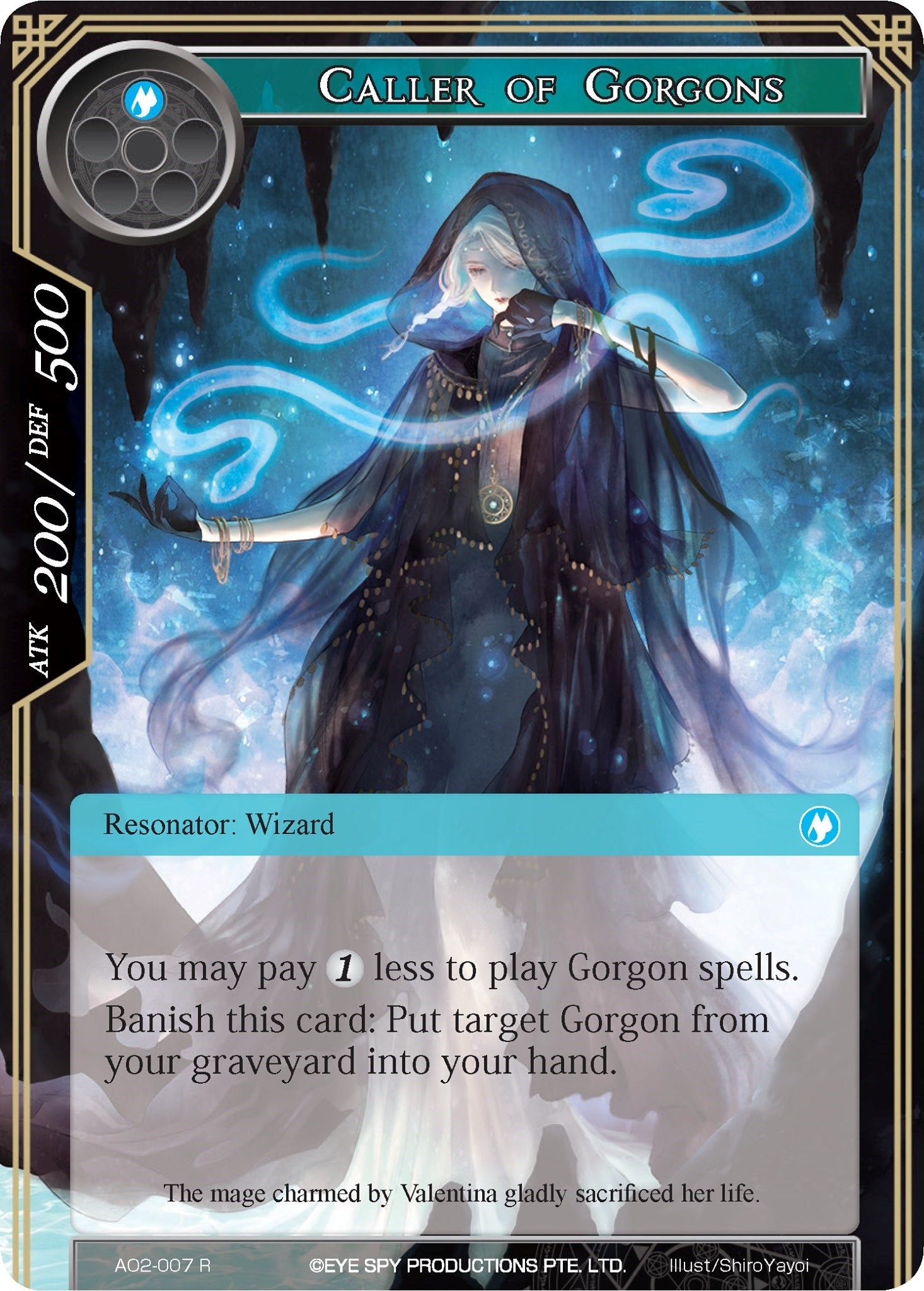 Caller of Gorgons (2007) [AO2] - Force of Will Single