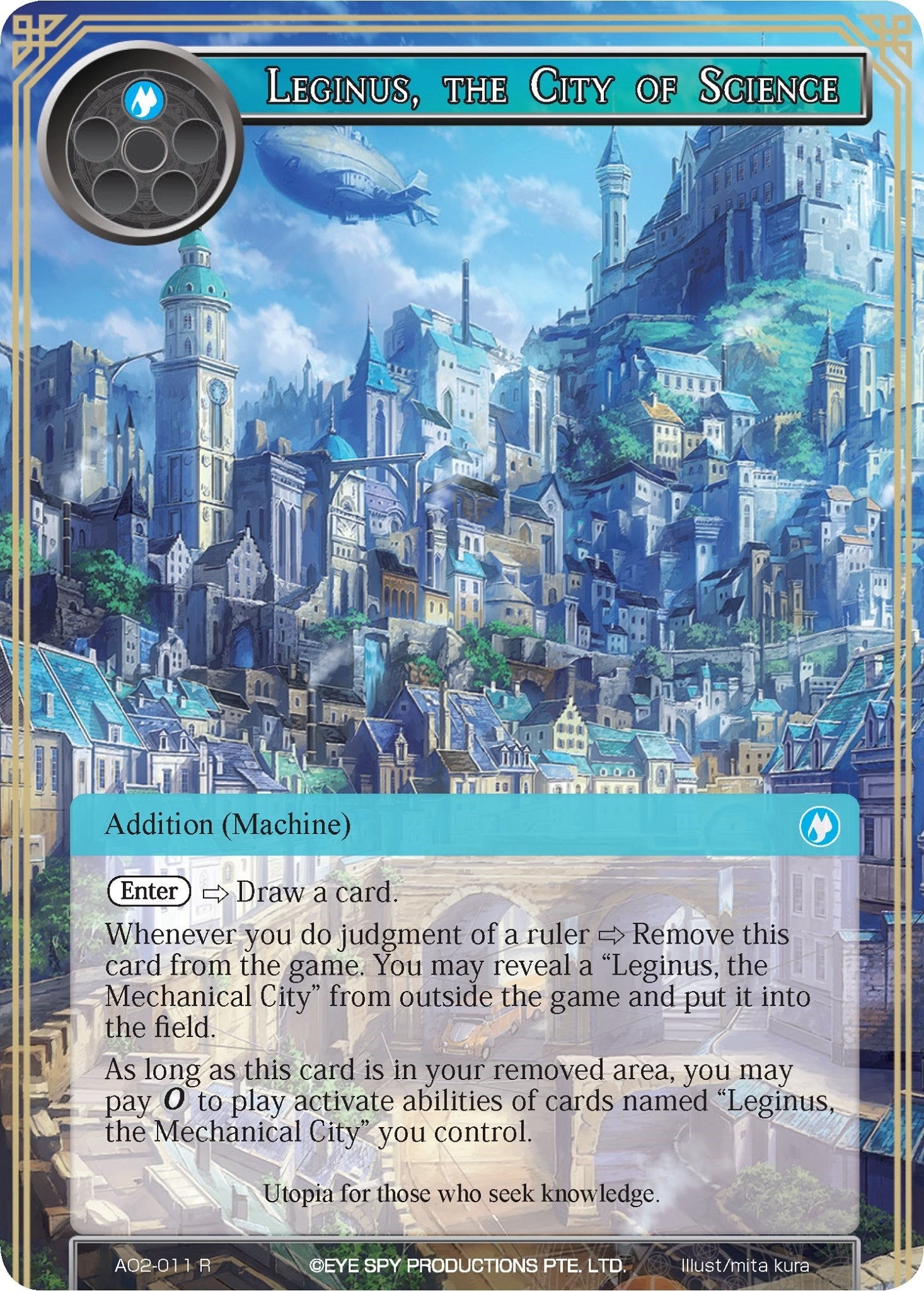 Leginus the City of Science (2011) [AO2] - Force of Will Single