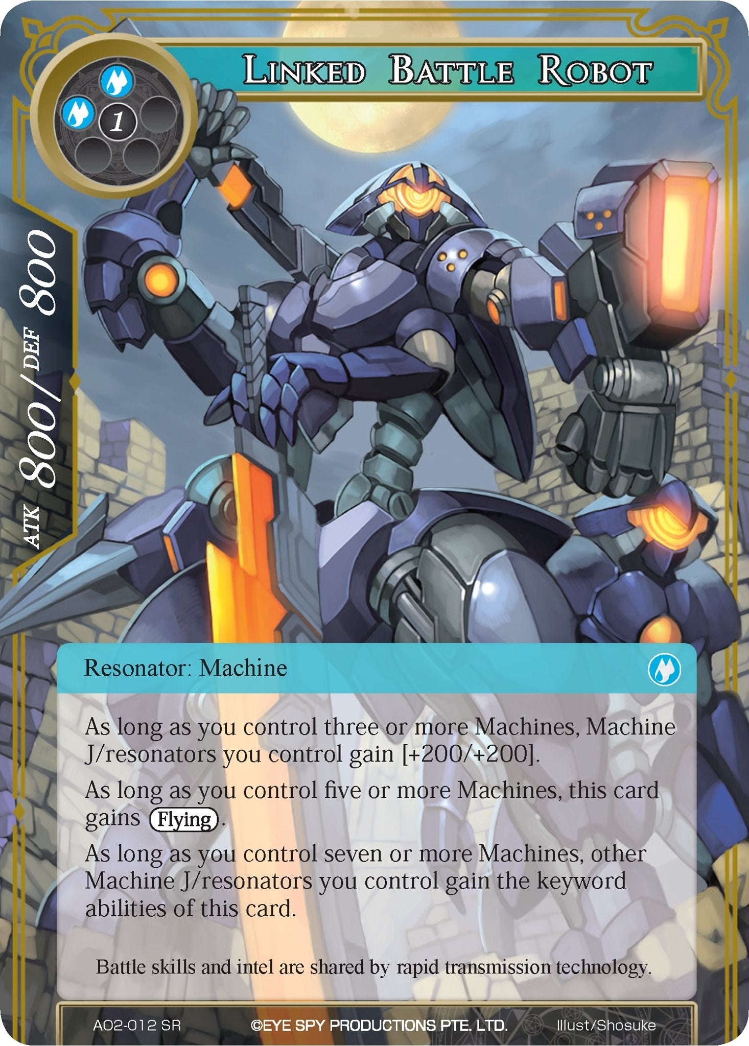 Linked Battle Robot (2012) [AO2] - Force of Will Single