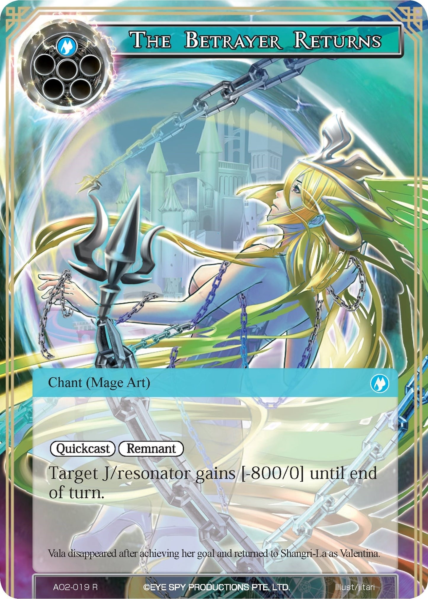 The Betrayer Returns (2019) [AO2] - Force of Will Single