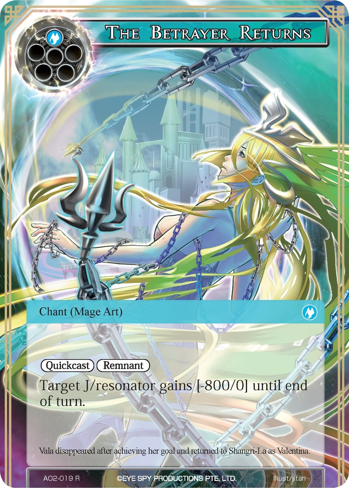 The Betrayer Returns (2019) [AO2] - Force of Will Single