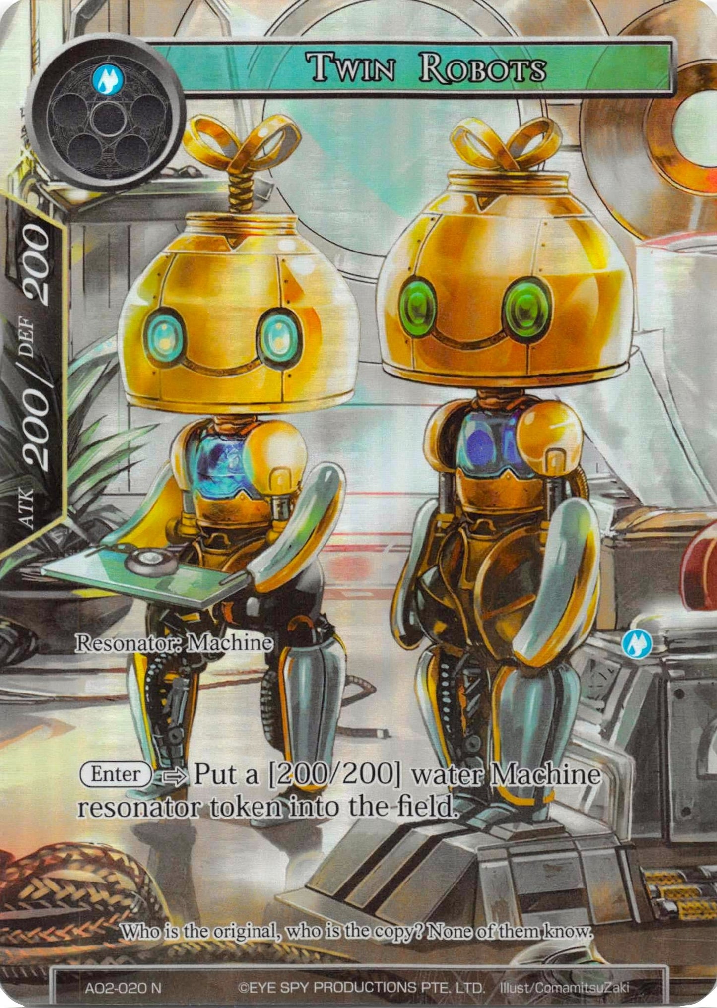 Twin Robots (Full Art) (2020) [AO2] - Force of Will Single