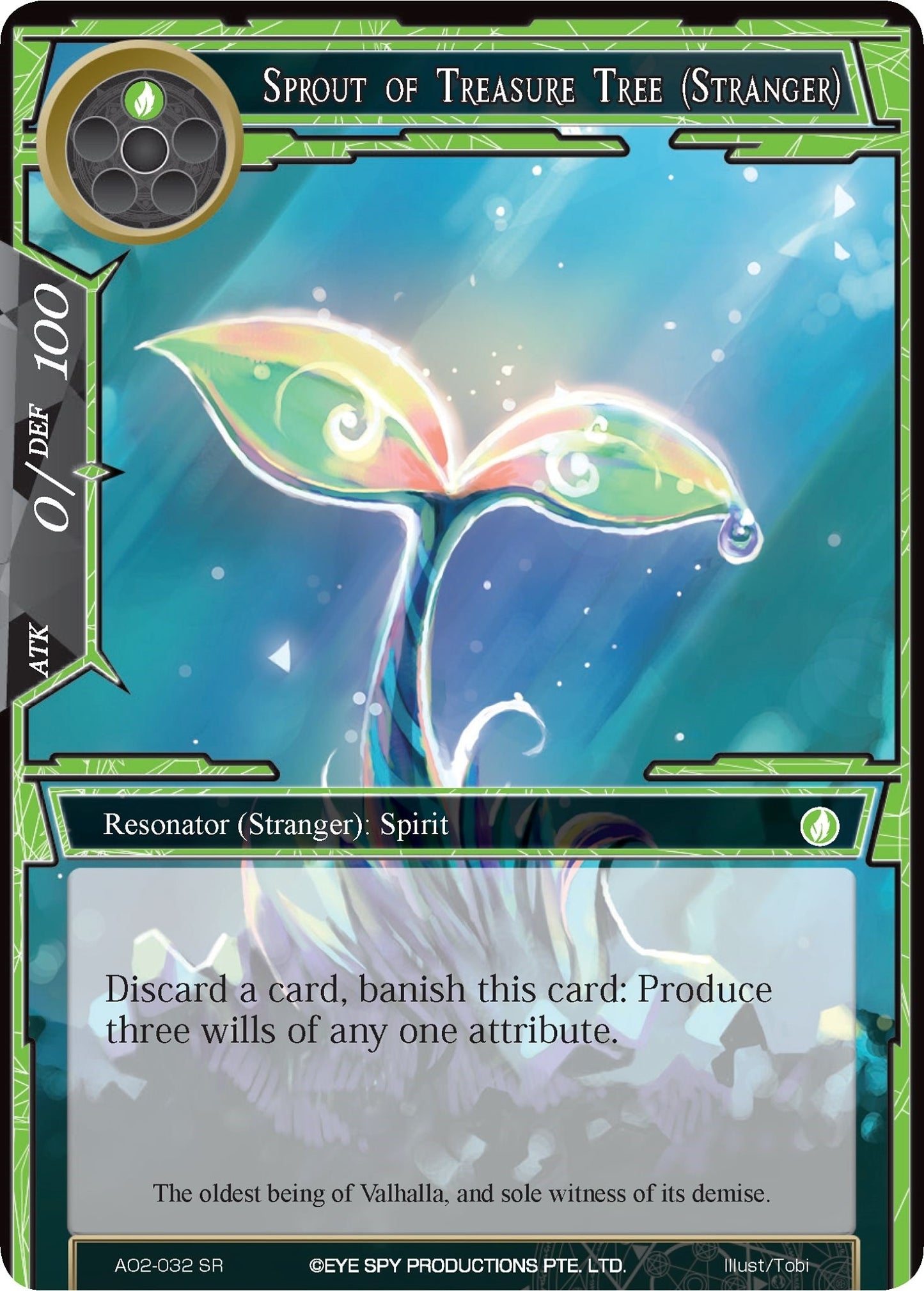 Sprout of Treasure Tree (Stranger) (2032) [AO2] - Force of Will Single