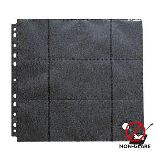Dragon Shield Non-Glare Double Sided Center-Loaded 24-Pocket Pages - Clear (50-Pack) [DSPP] - Protective Pages Sealed