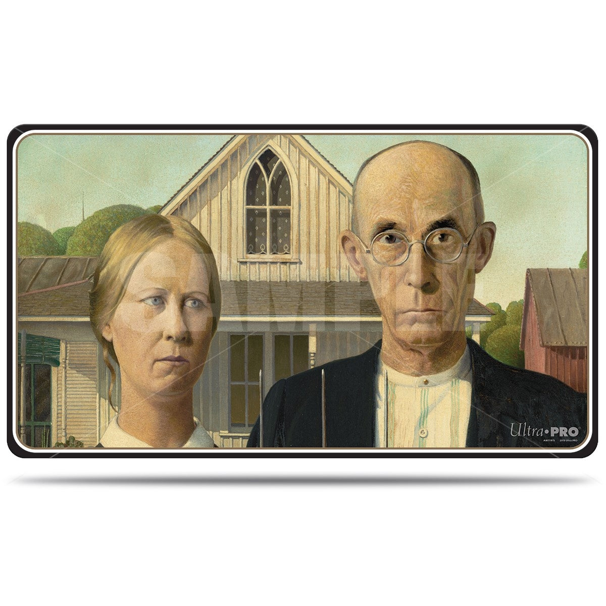 Fine Art Standard Size Playmat - American Gothic - Playmats Sealed