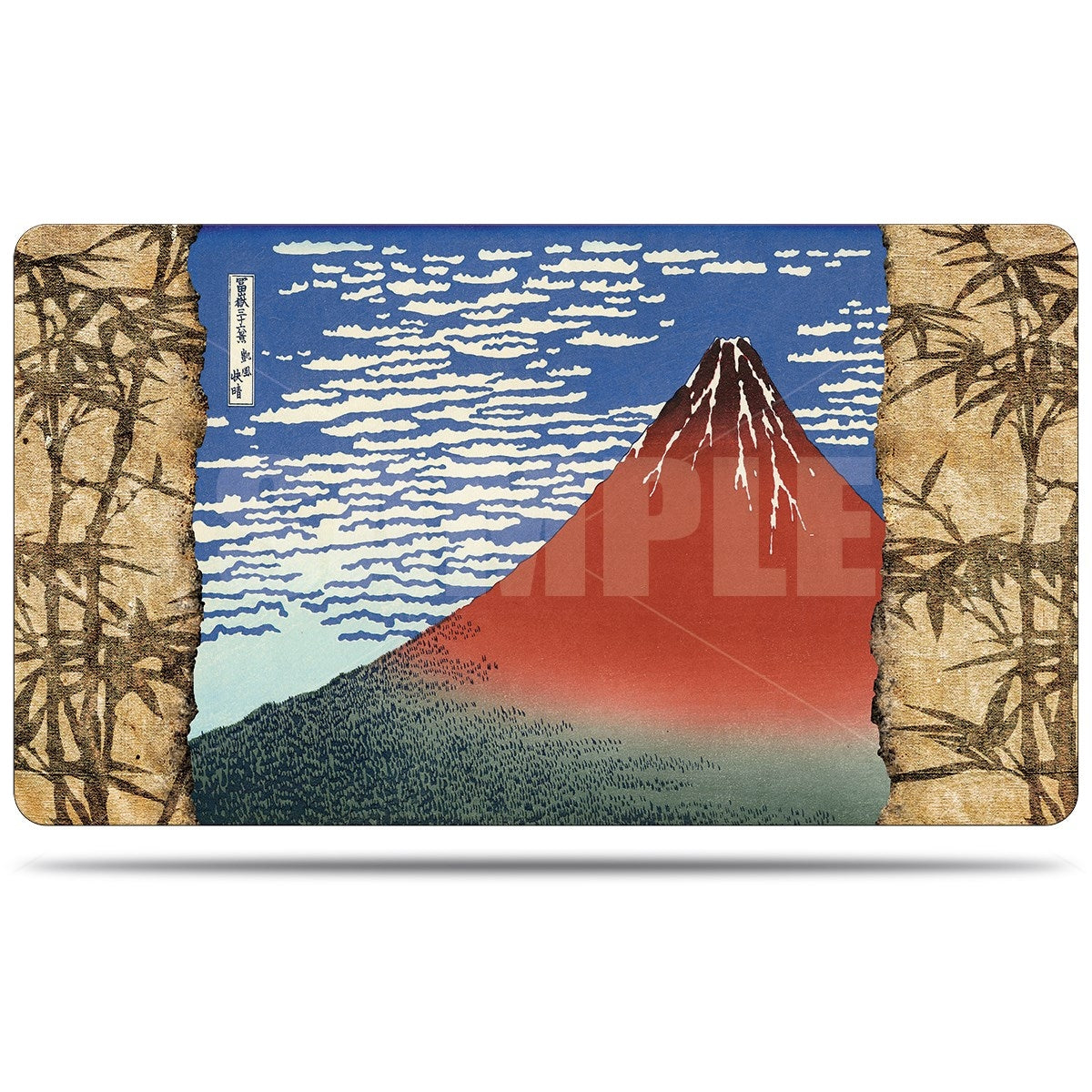 Fine Art Standard Size Playmat - Red Fuji - Playmats Sealed