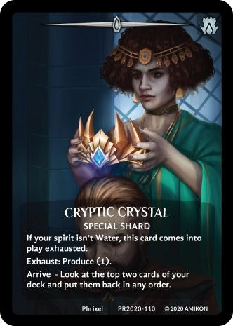 Cryptic Crystal (Full Art) (2020110) [PR] - Argent Saga TCG Single
