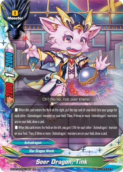 Seer Dragon Tink (30019) [S-CBT03] - Future Card BuddyFight Single