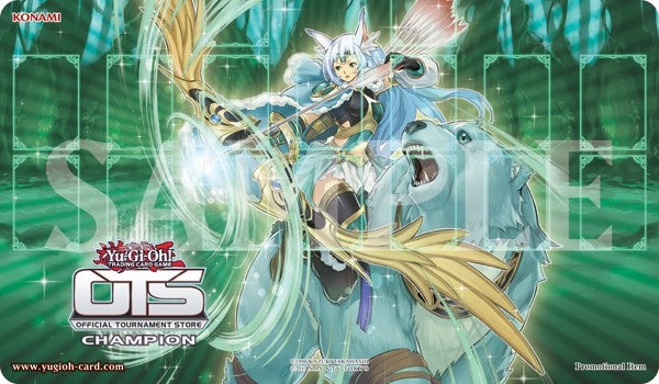Yu-Gi-Oh! 2020 OTS Champion Playmat: Apollousa Bow of the Goddess - Playmats Sealed